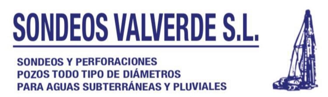 Logotipo Sondeos Valverde
